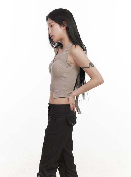 zip-up-halter-neck-crop-top-cj516