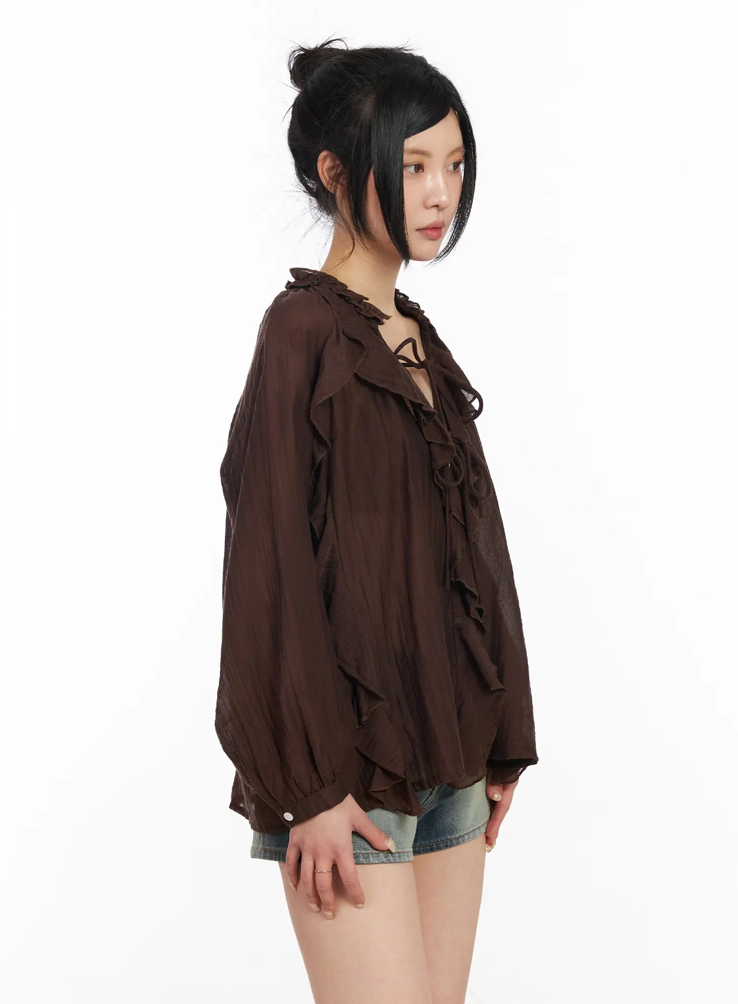 sheer-ruffle-blouse-cm517
