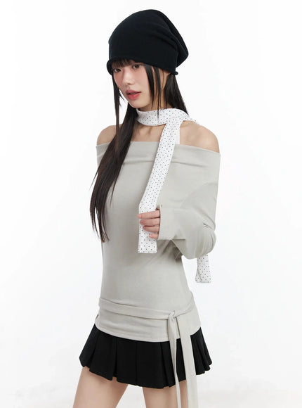 polka-dot-thin-scarf-f517