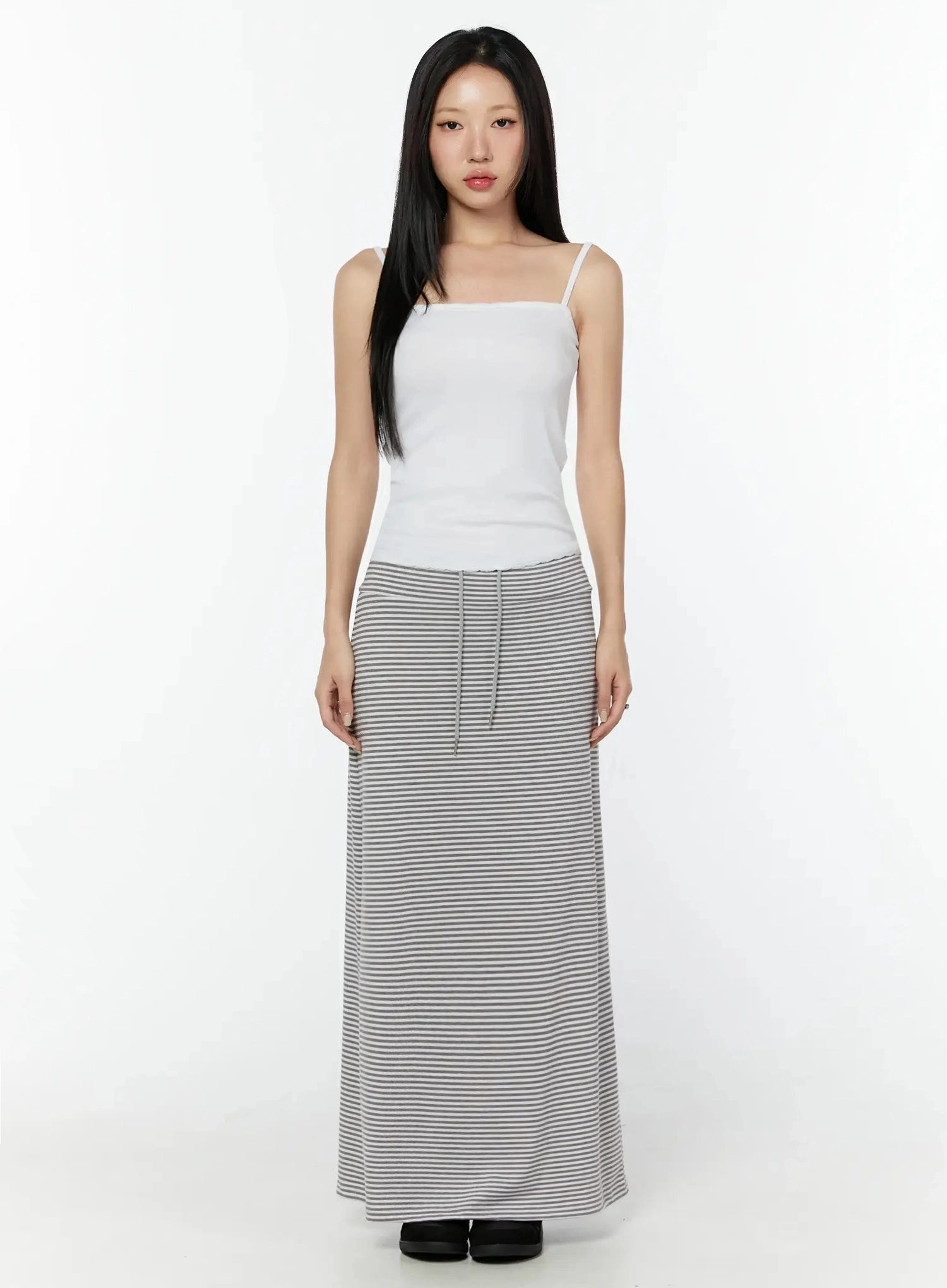 striped-drawstring-maxi-skirt-iu522
