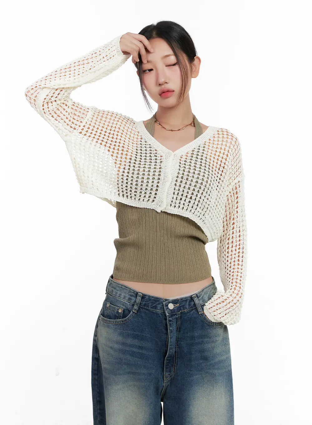 beaded-string-necklace-cl522