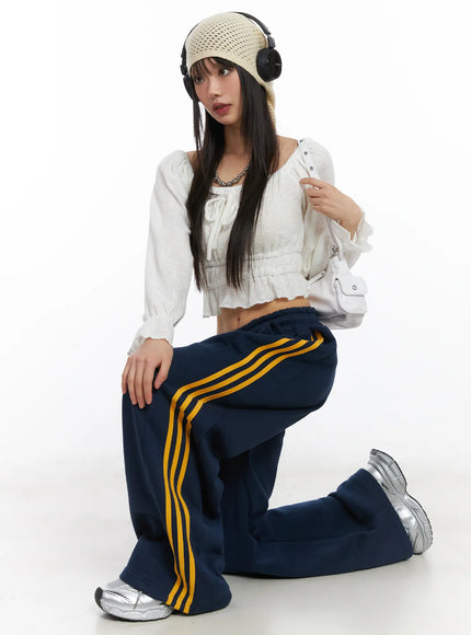 shirred-off-shoulder-long-sleeve-cd519