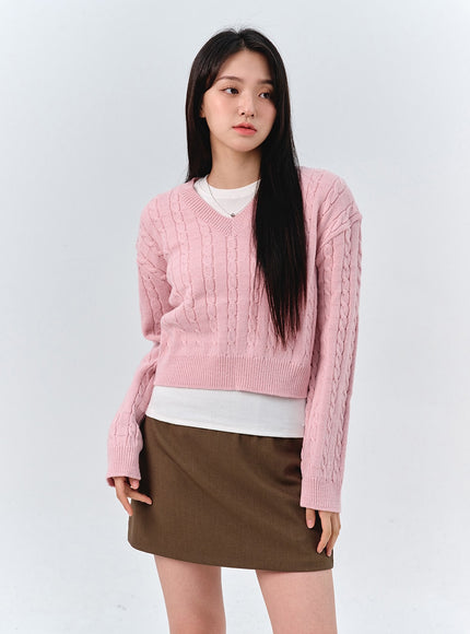 cable-knit-v-neck-sweater-oo316