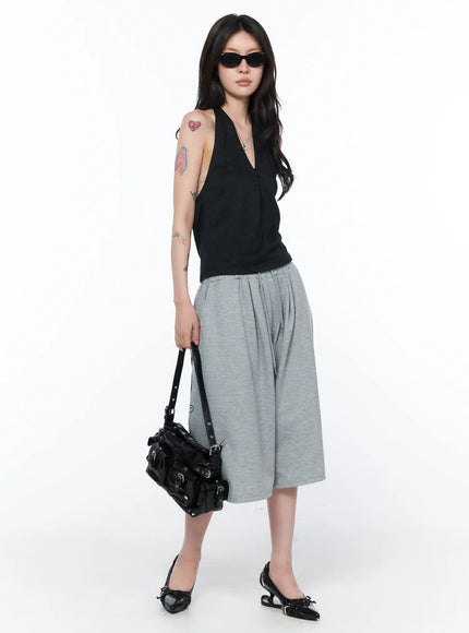 button-detail-polka-dot-halter-top-ca524