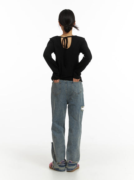 ribbed-straight-leg-denim-jeans-cj431