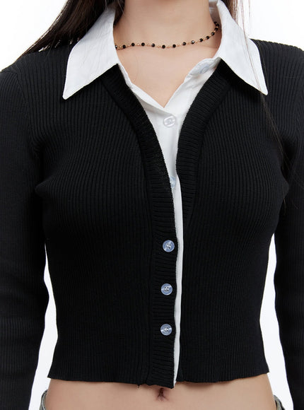 chic-buttoned-collar-cardigan-cs406