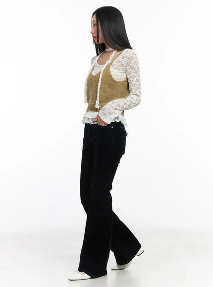 velvet-studded-bootcut-pants-cd529