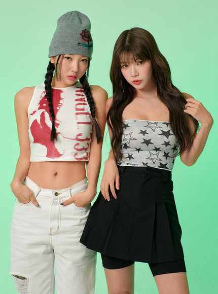 簡約機車褲 BY303