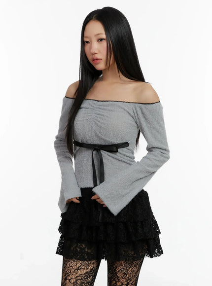 soft-off-shoulder-ribbon-top-id525