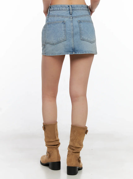 high-waist-denim-mini-skirt-cl525