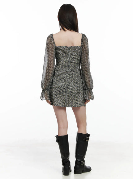 floral-puff-sleeve-mini-dress-if520