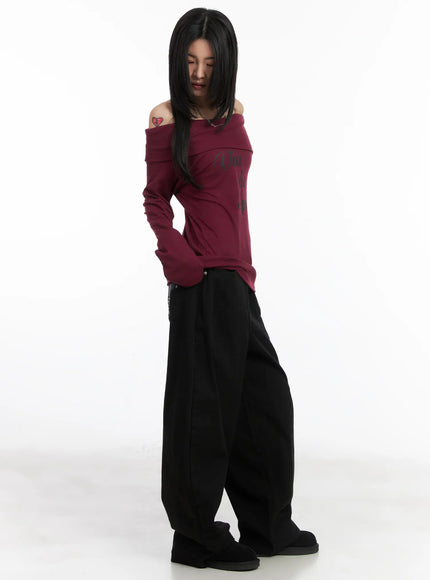 off-shoulder-graphic-button-long-sleeve-top-cd508