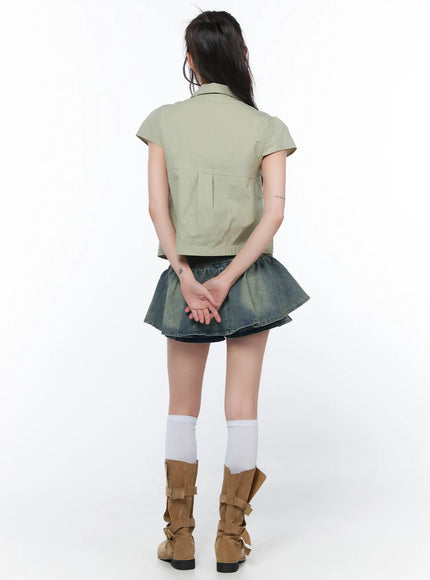 buttoned-pleated-mini-skirt-ca528