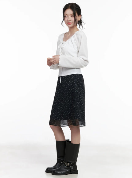 chic-tie-front-cardigan-set-ca510
