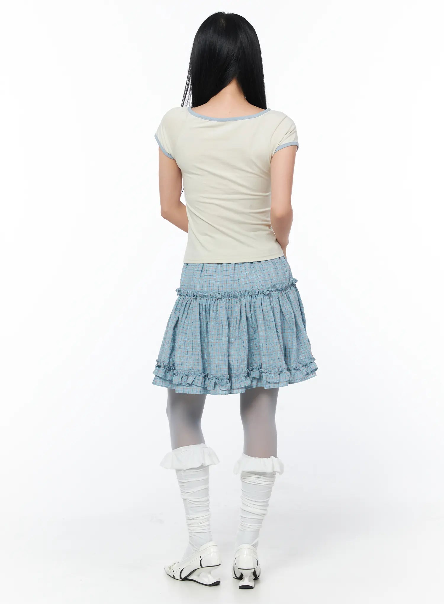ruffle-frill-midi-jean-skirt-cy513