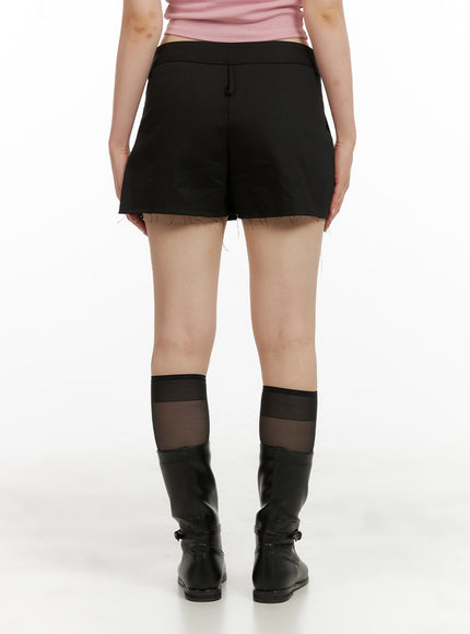 destroyed-hem-pleated-skorts-cu425