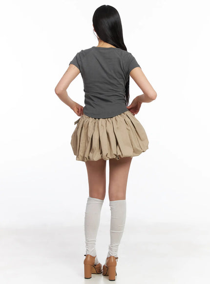 belted-pumpkin-mini-skirt-cf504