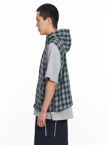 mens-sleeveless-plaid-vest-iu512