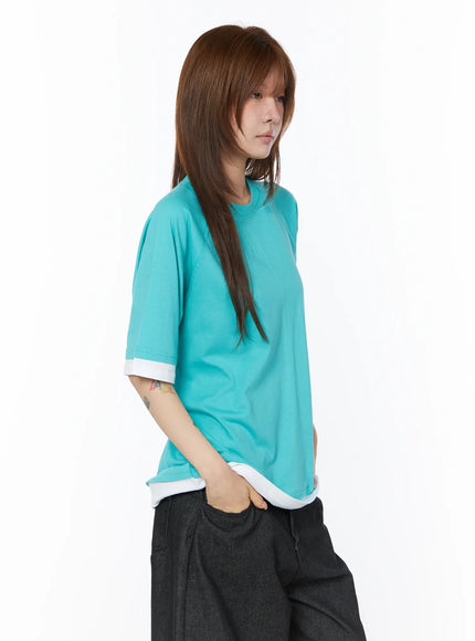 oversized-raglan-layered-t-shirt-cy527