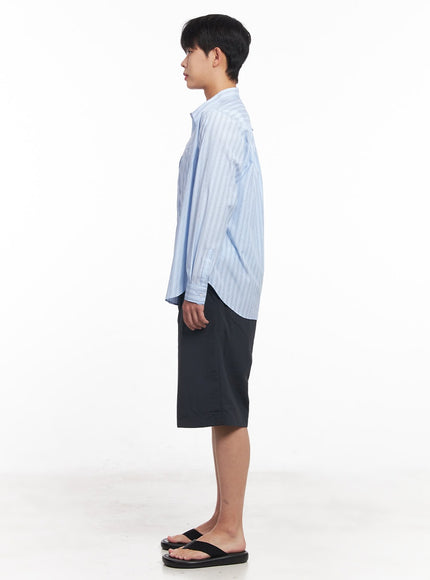 mens-wide-fit-nylon-pintuck-shorts-iy522