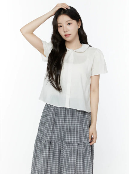 puff-sleeve-round-collar-blouse-iy507