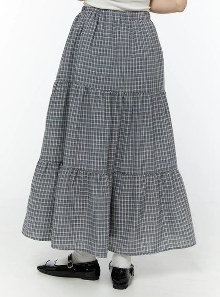 tiered-plaid-maxi-skirt-iy507