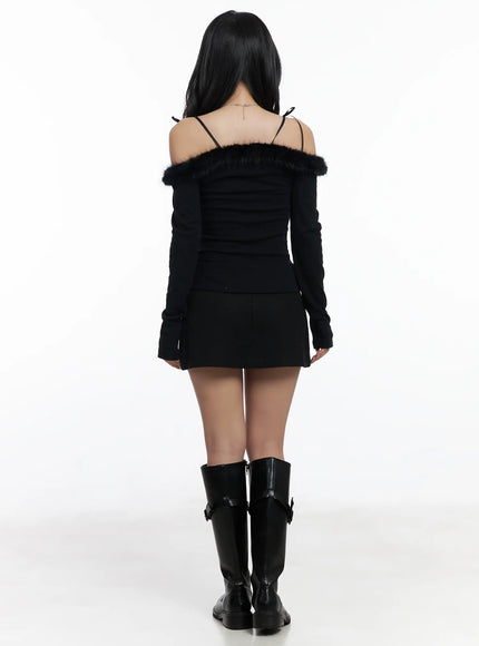 eyelet-pencil-mini-skirt-cj515