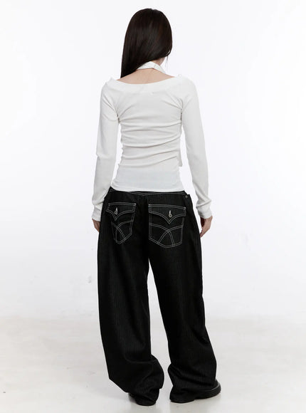 vada-stitched-wide-leg-jeans-cs530