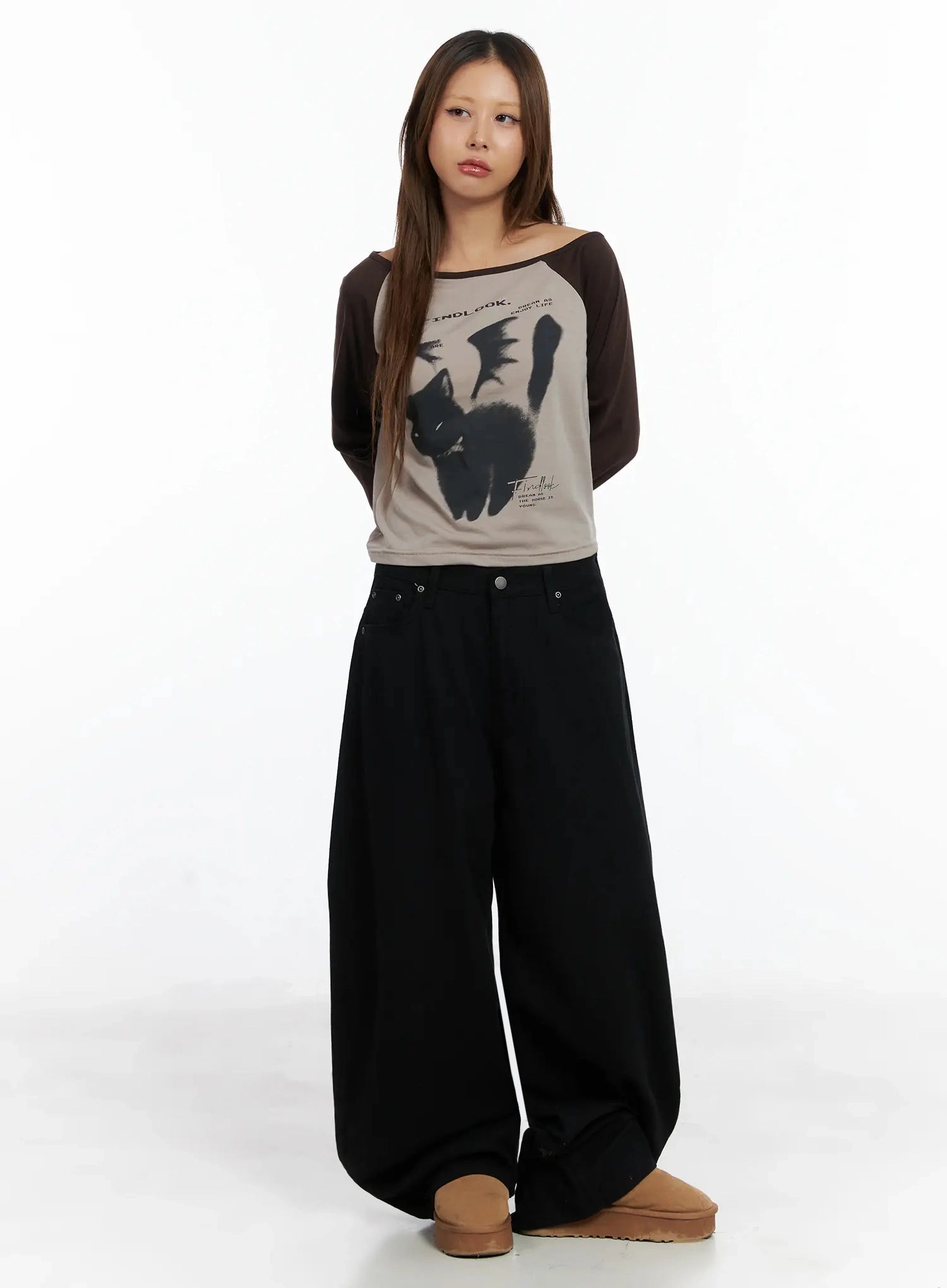 plaid-accent-wide-leg-pants-in528