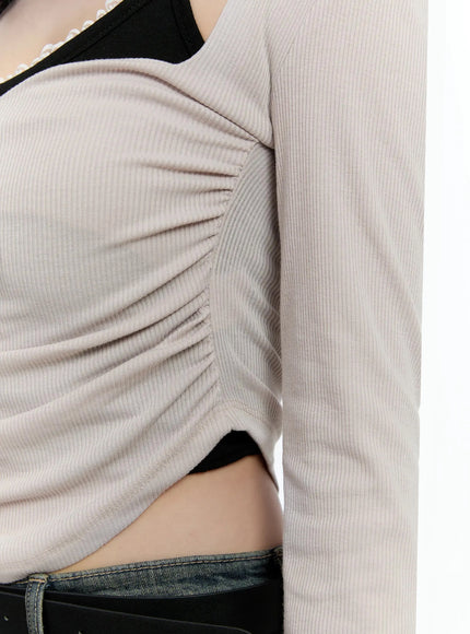 ribbed-halterneck-shirred-long-sleeve-top-io520