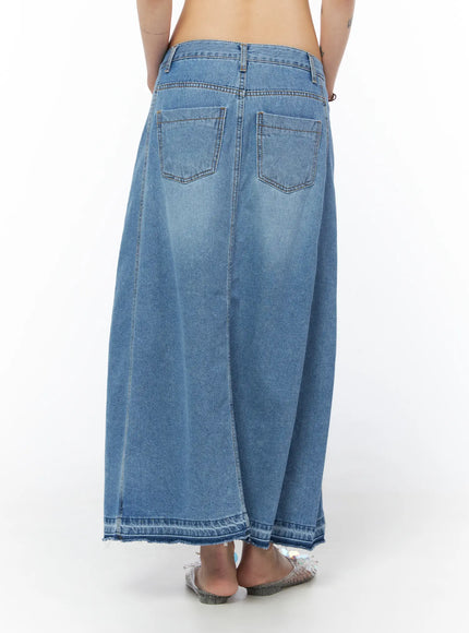flared-maxi-denim-skirt-cy528