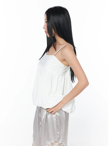elegant-balloon-hem-sleeveless-top-cy512