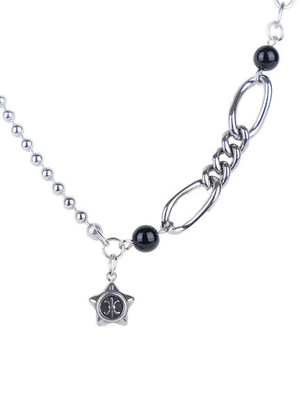 chunky-star-charm-statement-necklace-cl522