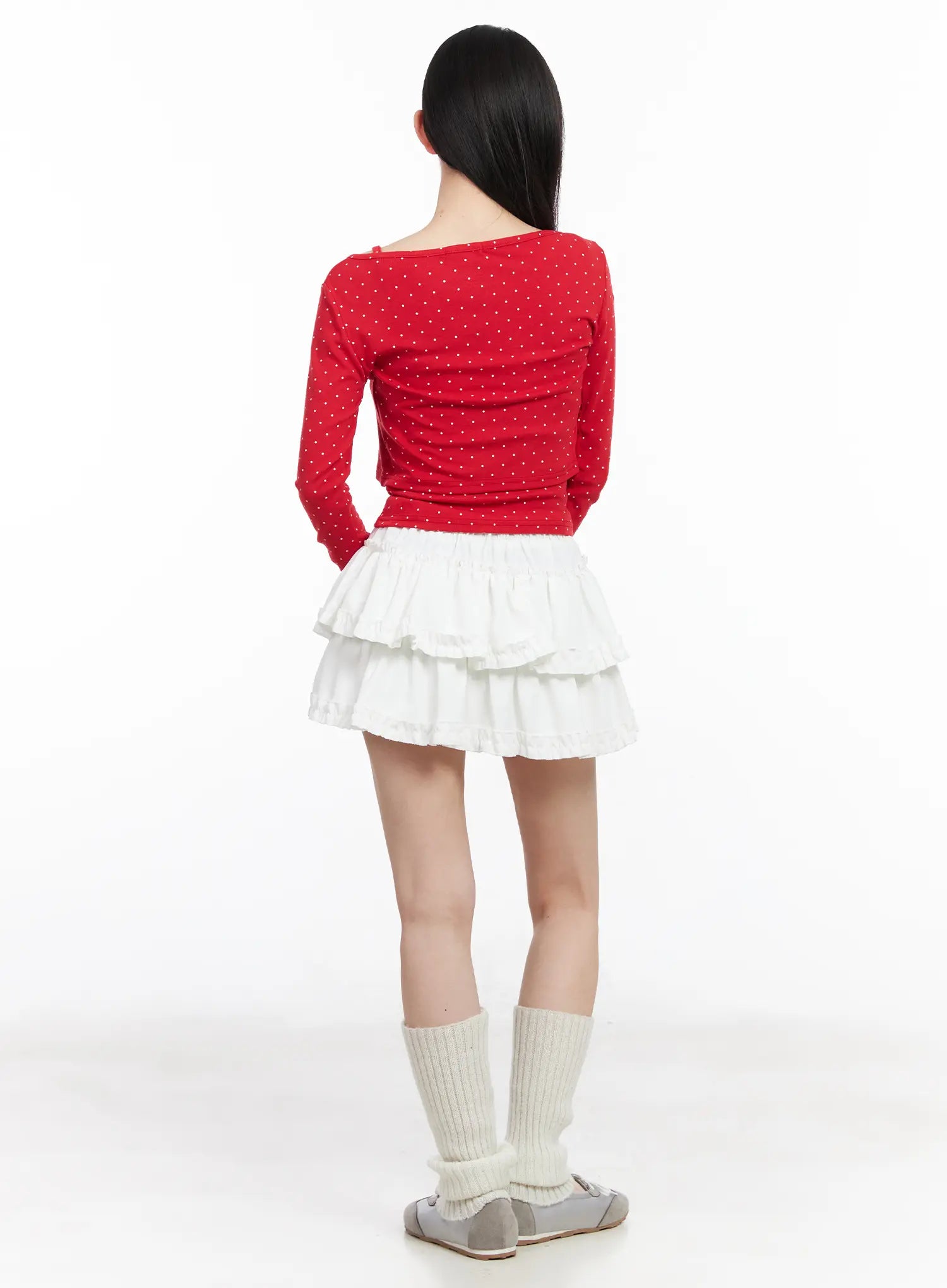 tiered-ruffle-flared-mini-skirt-cm518