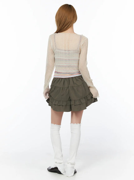 layered-ruffle-mini-skirt-cy505