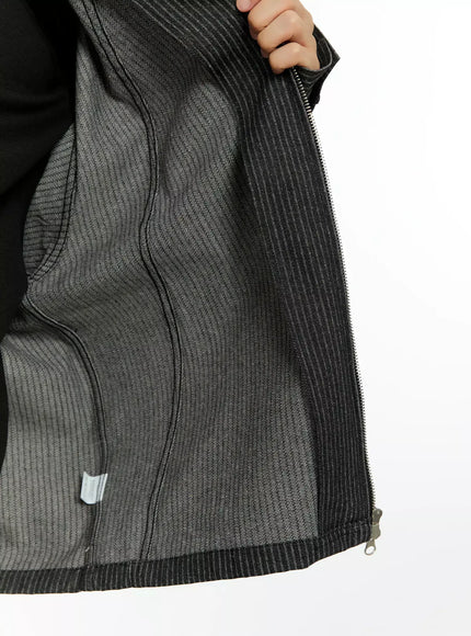 mens-striped-denim-band-collar-jacket-in525