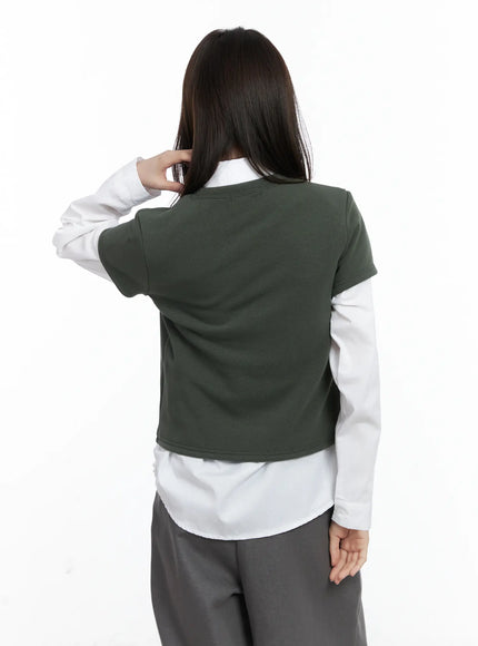 fleece-lined-short-sleeve-top-cn519