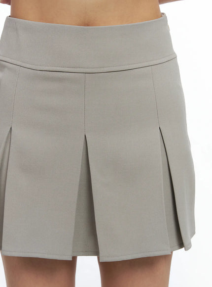 pleated-mini-a-line-skirt-cs504