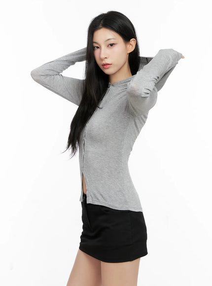 slim-fit-button-up-hoodie-cg526