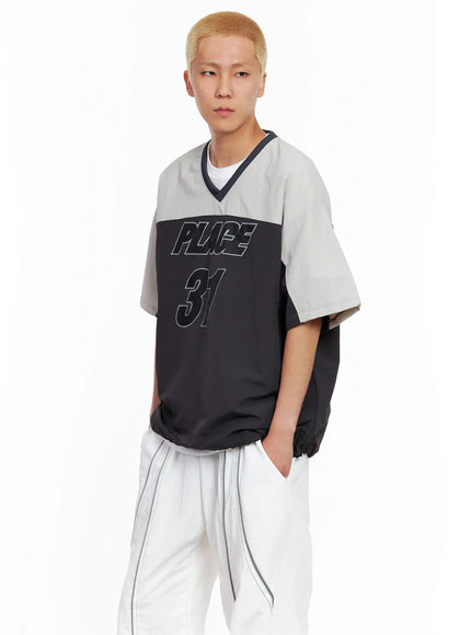 mens-nylon-v-neck-string-t-shirt-il511