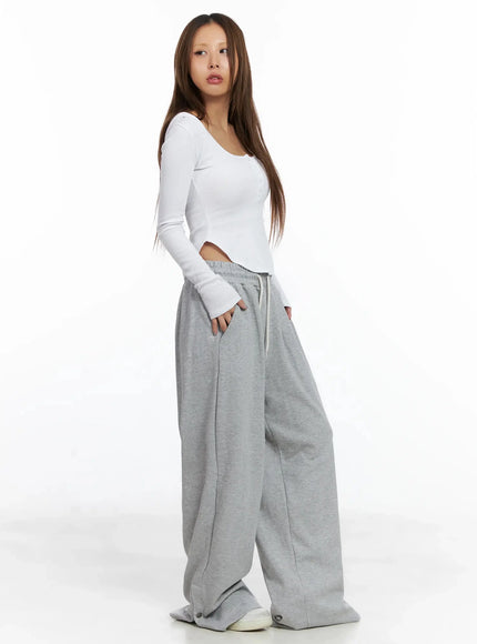 snap-detail-sweatpants-id503