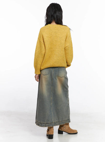 asymmetric-ruffled-denim-maxi-skirt-co507