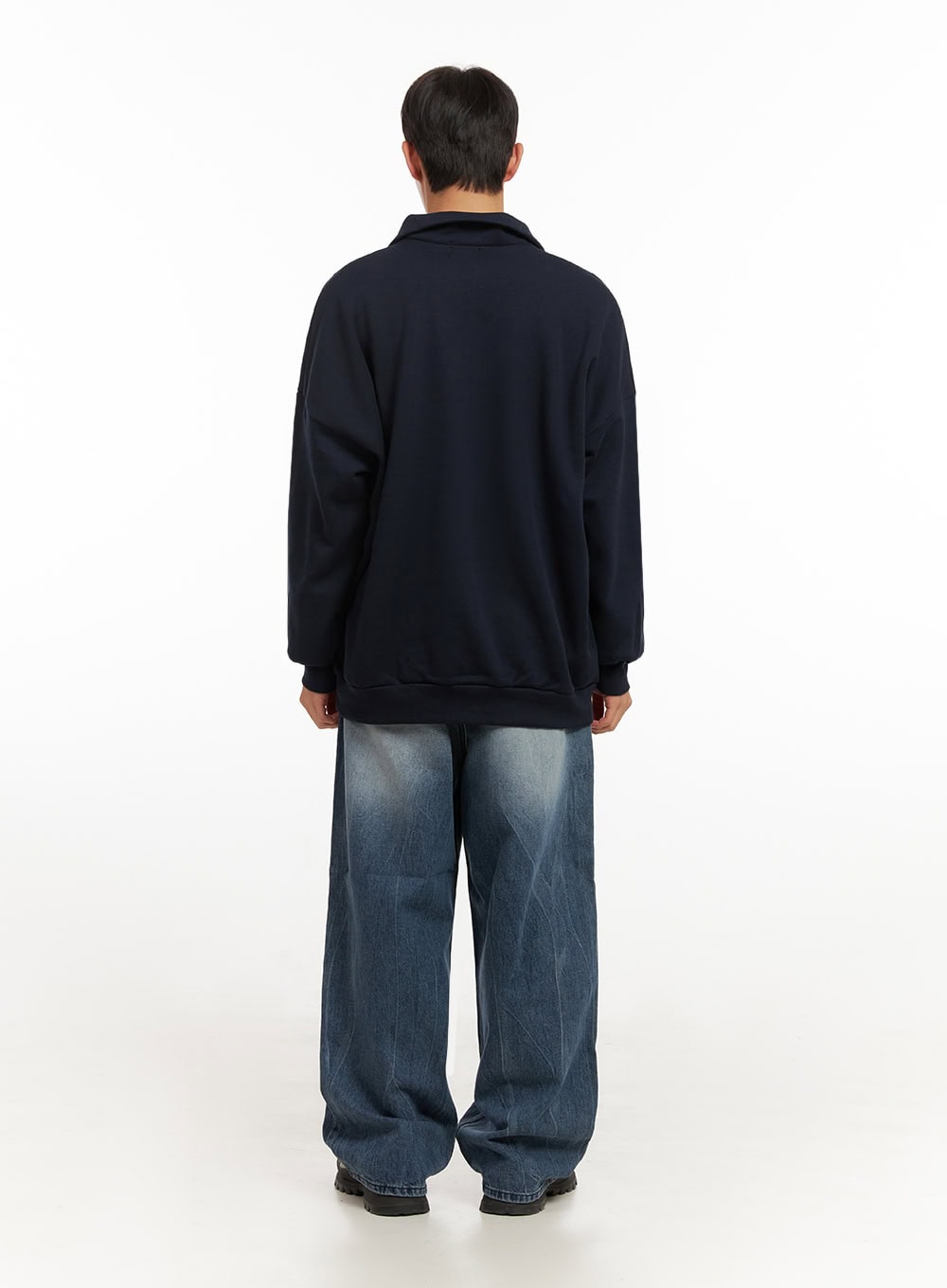 mens-collared-half-zip-crewneck-id406