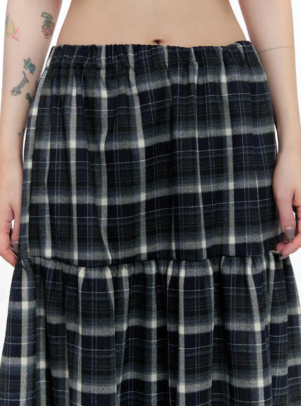 plaid-maxi-skirt-cn517