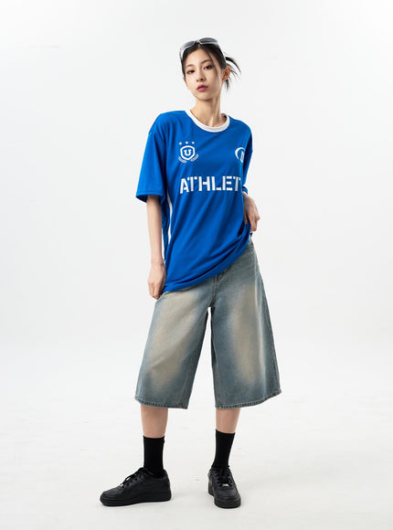 Oversized Bermuda Pants CY311