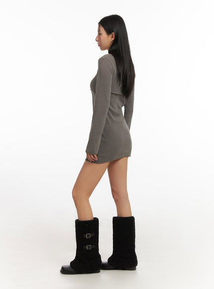 cozy-long-sleeve-u-neck-mini-dress-id431