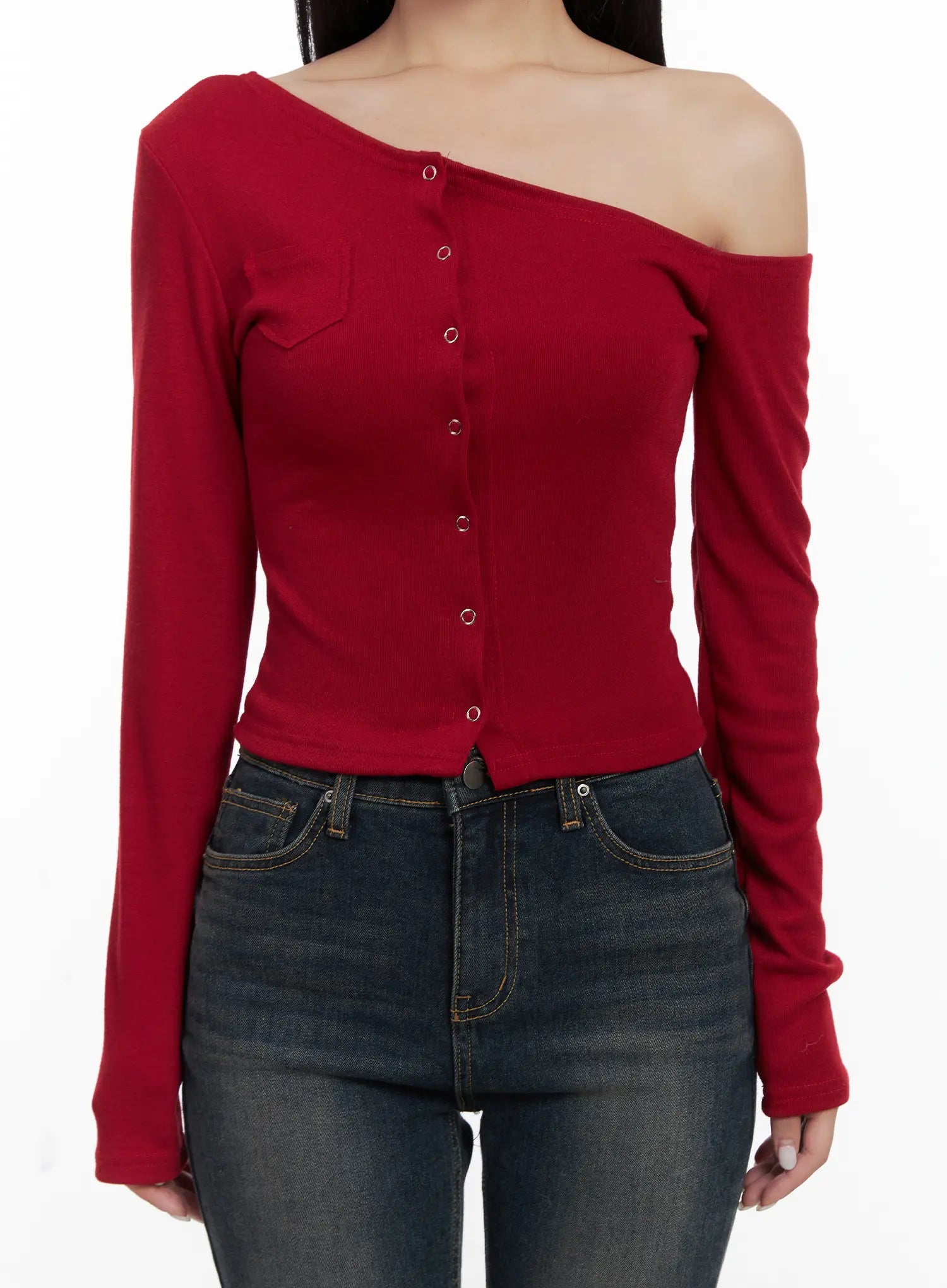 asymmetric-buttoned-shoulder-top-cd501