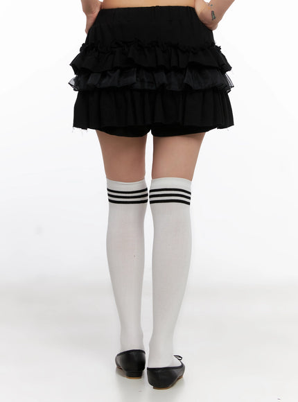 layered-ruffle-mini-skirt-is508