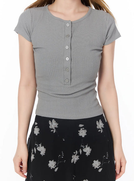 casual-ribbed-button-up-top-cy508