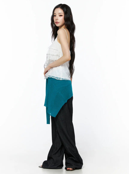 lace-ruffle-sleeveless-blouse-cu511